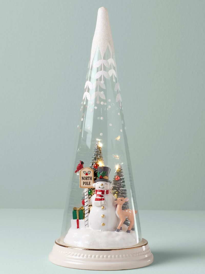 Merry & Magical Lit Snowman Figurine