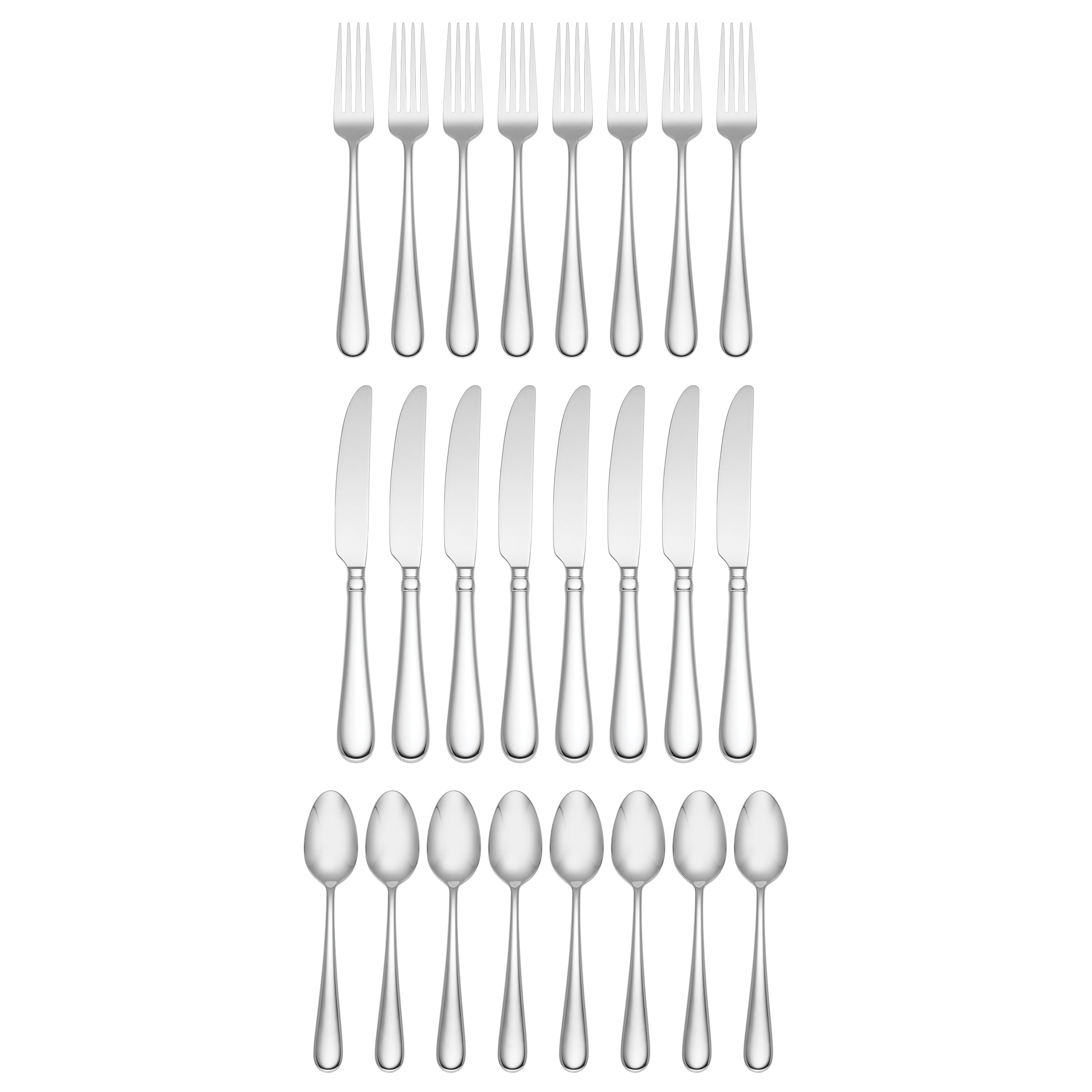 Studio 1414 Mirror 24 Piece Flatware Set