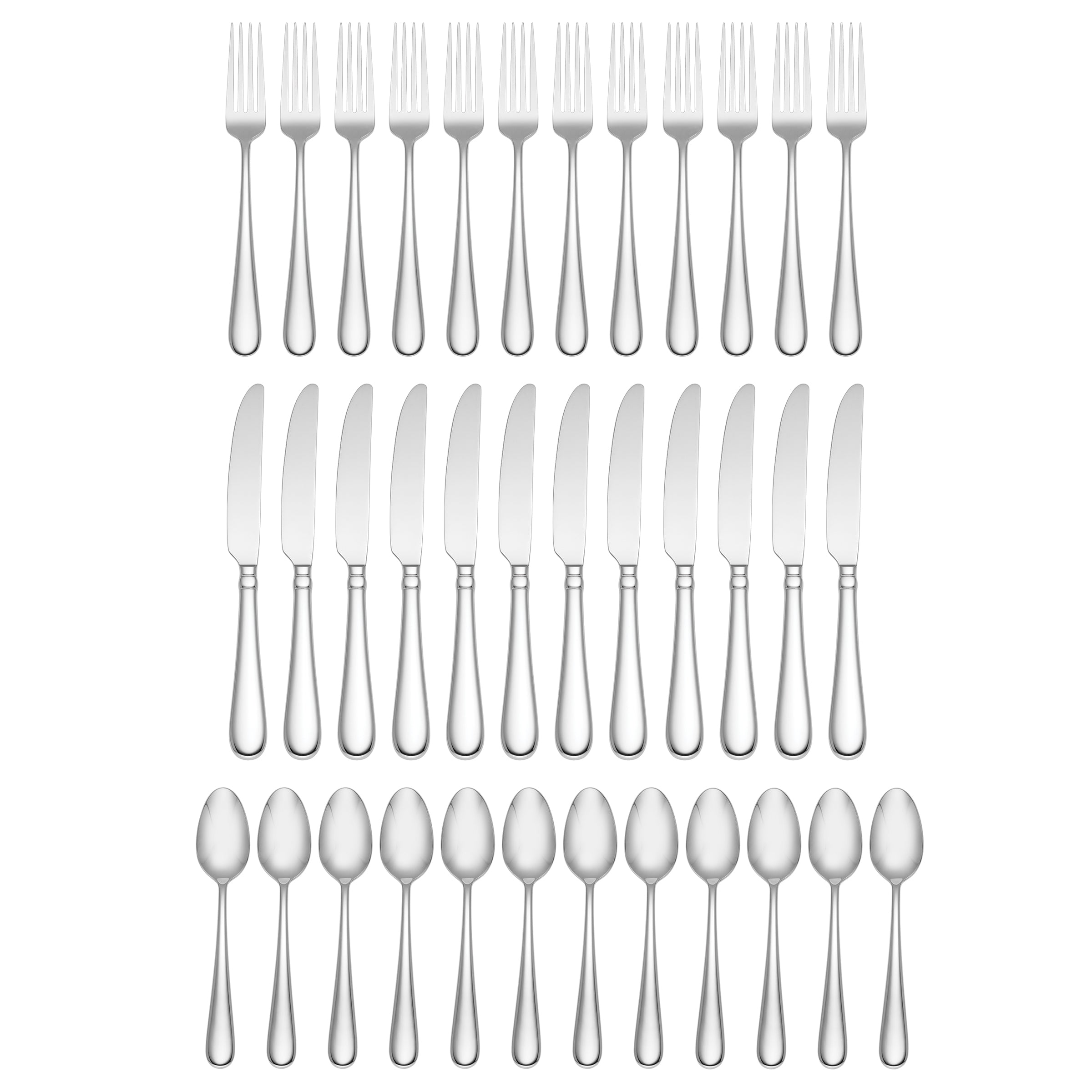 Studio 1414 Mirror 36 Piece Flatware Set